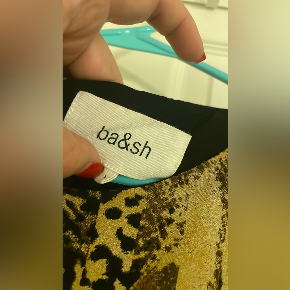 Ba&Sh Python Print Dress - Xl - image 2